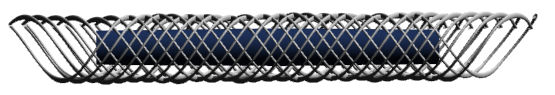 Rubber tube with weave - infini-d 4.5